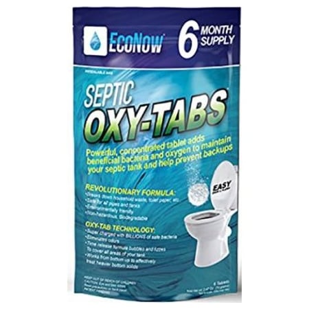 Econow SEPTIC TANK TREATMENT W/OXY TAB ST067